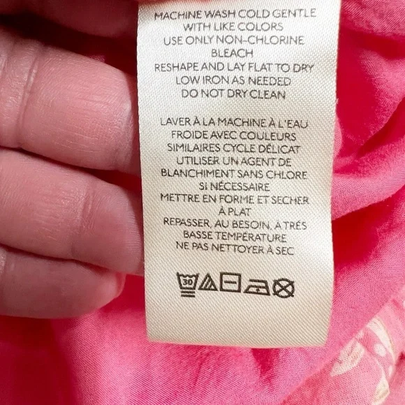 Free People Womens Electropop Pink Floral Golden Hour Smocked V Neck Maxi Dress - Picture 6 of 8